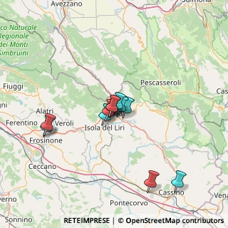 Mappa Via Michele Biancale, 03039 Sora FR, Italia (11.37182)