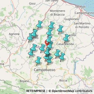 Mappa Strada Statale 647 Fondo Valle del Biferno, 86030 Lucito CB, Italia (11.397)