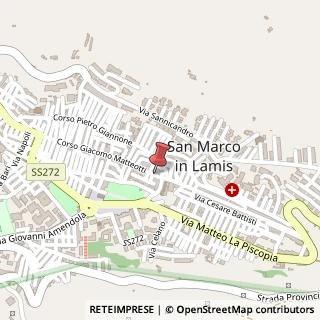 Mappa Corso Giacomo Matteotti, 193, 71014 San Marco in Lamis, Foggia (Puglia)