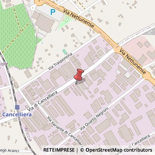 Mappa Via Cancelliera, 35, 00040 Ariccia, Roma (Lazio)
