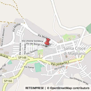 Mappa Via Mulino, 28, 86047 Santa Croce di Magliano, Campobasso (Molise)