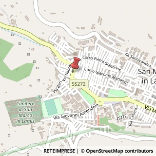 Mappa Piazza Antonio Gramsci,  20, 71014 San Marco in Lamis, Foggia (Puglia)