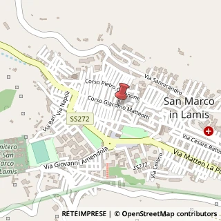 Mappa Corso Giacomo Matteotti, 112, 71014 San Marco in Lamis, Foggia (Puglia)