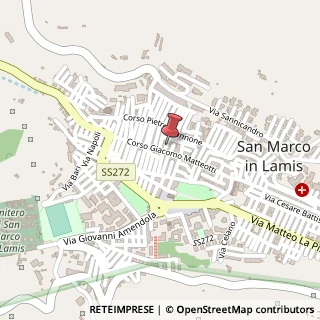 Mappa Vico Ponziano, 10, 71014 San Marco in Lamis, Foggia (Puglia)