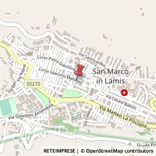 Mappa Corso Matteotti, 152, 71014 San Marco in Lamis FG, Italia, 71014 San Marco in Lamis, Foggia (Puglia)