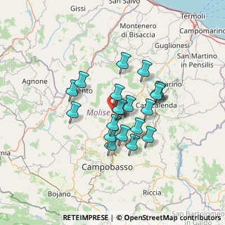 Mappa Contrada Colle Sereno, 86030 Lucito CB, Italia (10.9965)