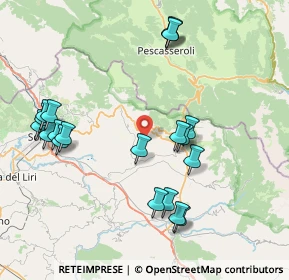 Mappa Via Fontana Psopane Maiolfe, 03041 Alvito FR, Italia (9.2175)