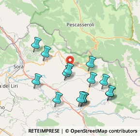 Mappa Via Fontana Psopane Maiolfe, 03041 Alvito FR, Italia (8.10214)