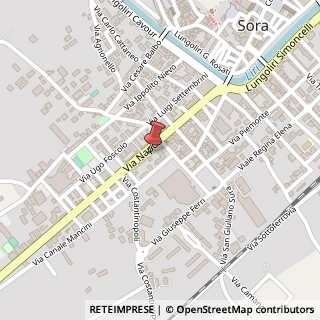 Mappa Via Napoli, 86, 03039 Sora, Frosinone (Lazio)