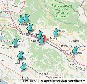 Mappa 00030 Gavignano RM, Italia (15.51071)