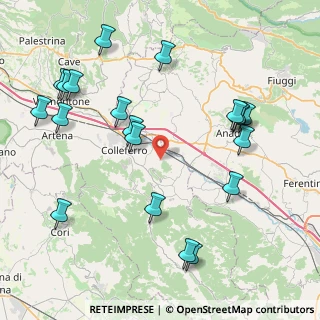 Mappa 00030 Gavignano RM, Italia (10.266)