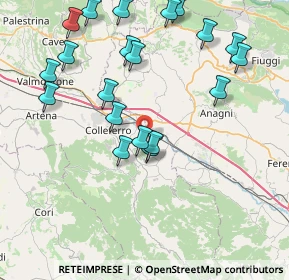 Mappa 00030 Gavignano RM, Italia (9.5055)