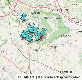 Mappa 00074 Nemi RM, Italia (4.98364)