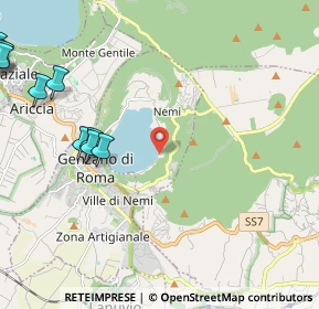 Mappa 00074 Nemi RM, Italia (3.45818)
