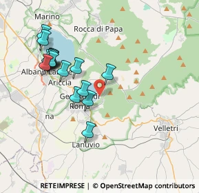 Mappa 00074 Nemi RM, Italia (3.95875)