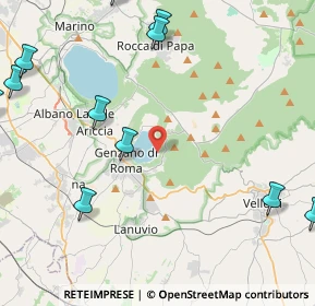 Mappa 00074 Nemi RM, Italia (6.46727)