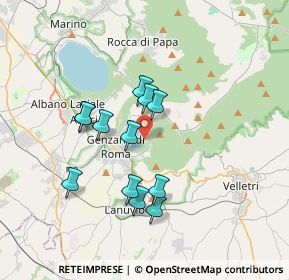 Mappa 00074 Nemi RM, Italia (3.20583)