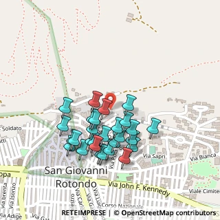 Mappa Via Reggio Calabria, 71013 San Giovanni Rotondo FG, Italia (0.22607)