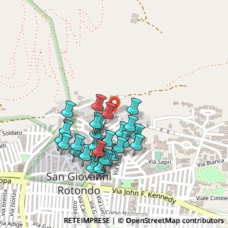 Mappa Via Reggio Calabria, 71013 San Giovanni Rotondo FG, Italia (0.22759)