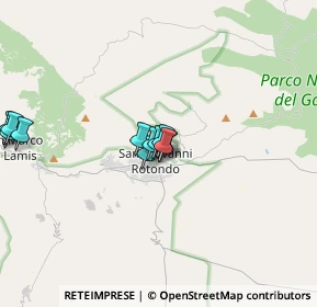 Mappa Via Reggio Calabria, 71013 San Giovanni Rotondo FG, Italia (3.29545)