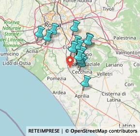 Mappa Via dei Ranuncoli, 00134 Roma RM, Italia (10.04143)