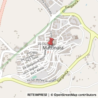 Mappa Via Alessandro Manzoni, 16, 71030 Mattinata, Foggia (Puglia)
