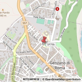Mappa Via Orlando Ferrazza, 52/54, 00045 Genzano di Roma, Roma (Lazio)