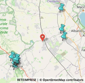 Mappa Viale delle Arti, 00071 Pomezia RM, Italia (6.5725)