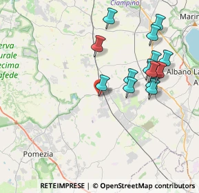 Mappa Viale delle Arti, 00071 Pomezia RM, Italia (4.10714)