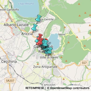 Mappa SC del Lago, 00045 Genzano di Roma RM, Italia (0.87125)