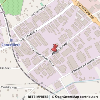 Mappa Via Silver Sirotti, 146, 00040 Ariccia, Roma (Lazio)