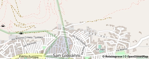 Mappa San Giovanni Rotondo