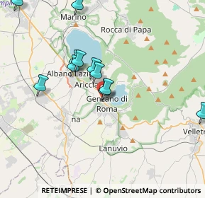Mappa Via Tenente Nino Iacobini, 00045 Genzano di Roma RM, Italia (4.67154)