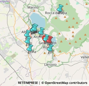 Mappa Via Colle Fiorito, 00045 Genzano di Roma RM, Italia (2.69)