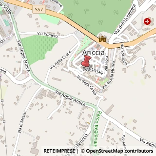 Mappa Via della Croce, 00040 Ariccia RM, Italia, 00040 Ariccia, Roma (Lazio)