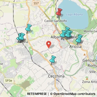 Mappa , 00041 Albano Laziale RM, Italia (2.34417)