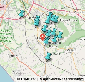 Mappa , 00041 Albano Laziale RM, Italia (6.25588)
