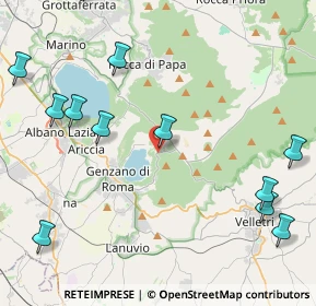 Mappa Piazza Roma, 00074 Nemi RM, Italia (5.94833)