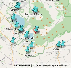 Mappa Piazza Roma, 00074 Nemi RM, Italia (4.74111)
