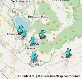 Mappa Piazza Roma, 00074 Nemi RM, Italia (3.69214)