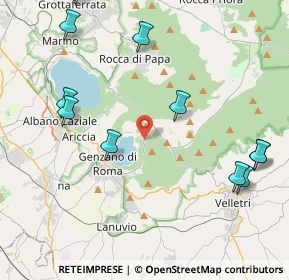 Mappa Piazza Roma, 00074 Nemi RM, Italia (5.7575)