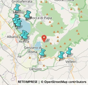 Mappa Piazza Roma, 00074 Nemi RM, Italia (5.39231)