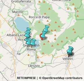 Mappa Piazza Roma, 00074 Nemi RM, Italia (3.71273)