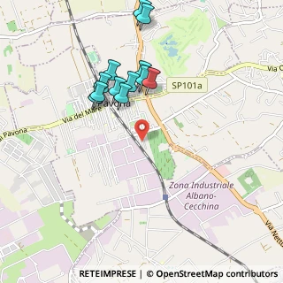 Mappa Via Arezzo, 00041 Albano Laziale RM, Italia (0.99417)