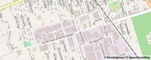 Mappa Albano Laziale