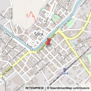 Mappa Viale XX Settembre, 18, 03039 Sora, Frosinone (Lazio)