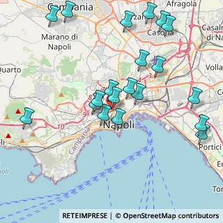 Mappa Via Pedamentina S. Martino, 80134 Napoli NA, Italia (4.7525)