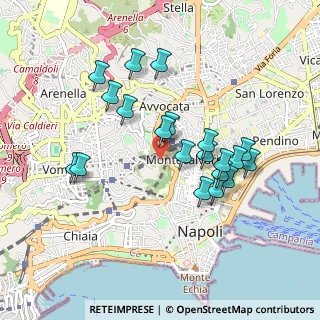 Mappa Via Pedamentina S. Martino, 80134 Napoli NA, Italia (0.917)