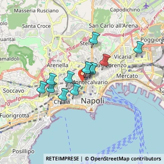 Mappa Via Pedamentina S. Martino, 80134 Napoli NA, Italia (1.49917)