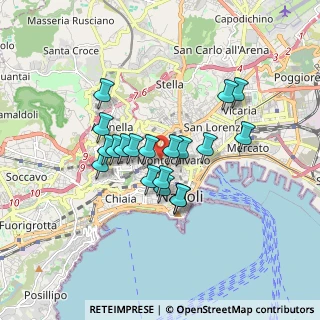 Mappa Via Pedamentina S. Martino, 80134 Napoli NA, Italia (1.46421)